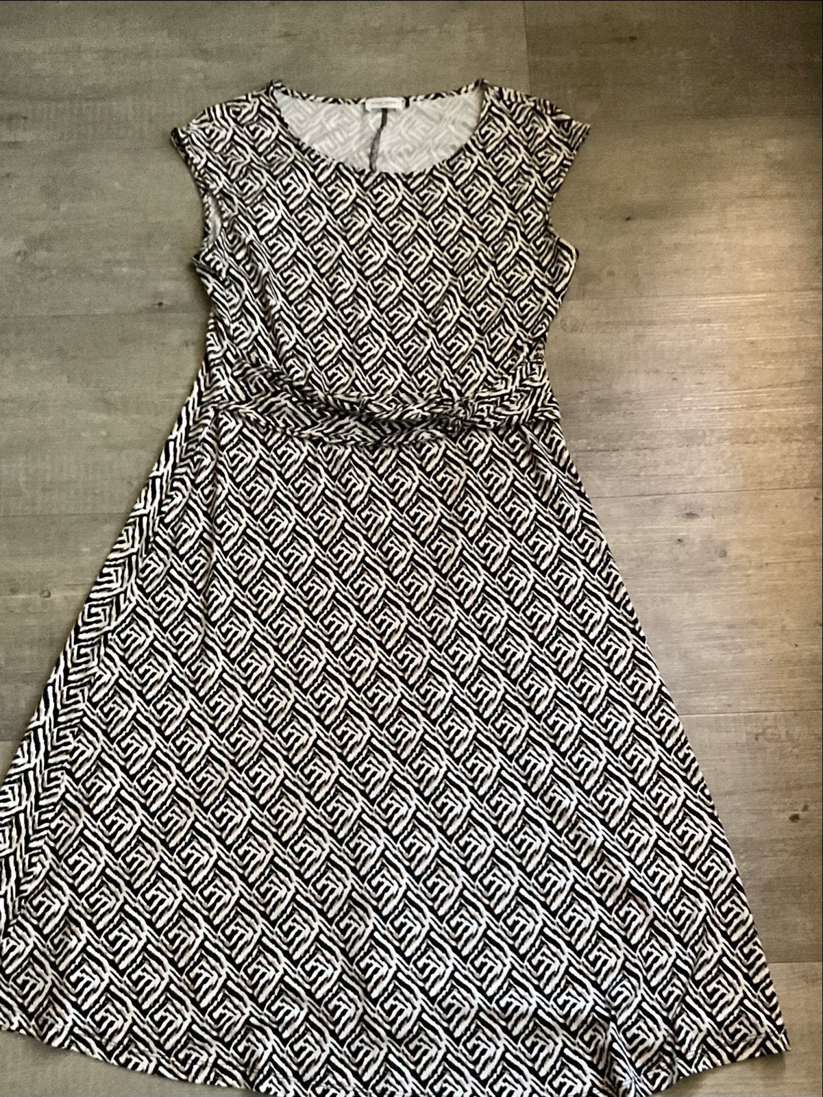 Gerry Weber jurk met print - Maat 36, Ophalen of Verzenden, Zo goed als nieuw, Maat 36 (S), Overige kleuren