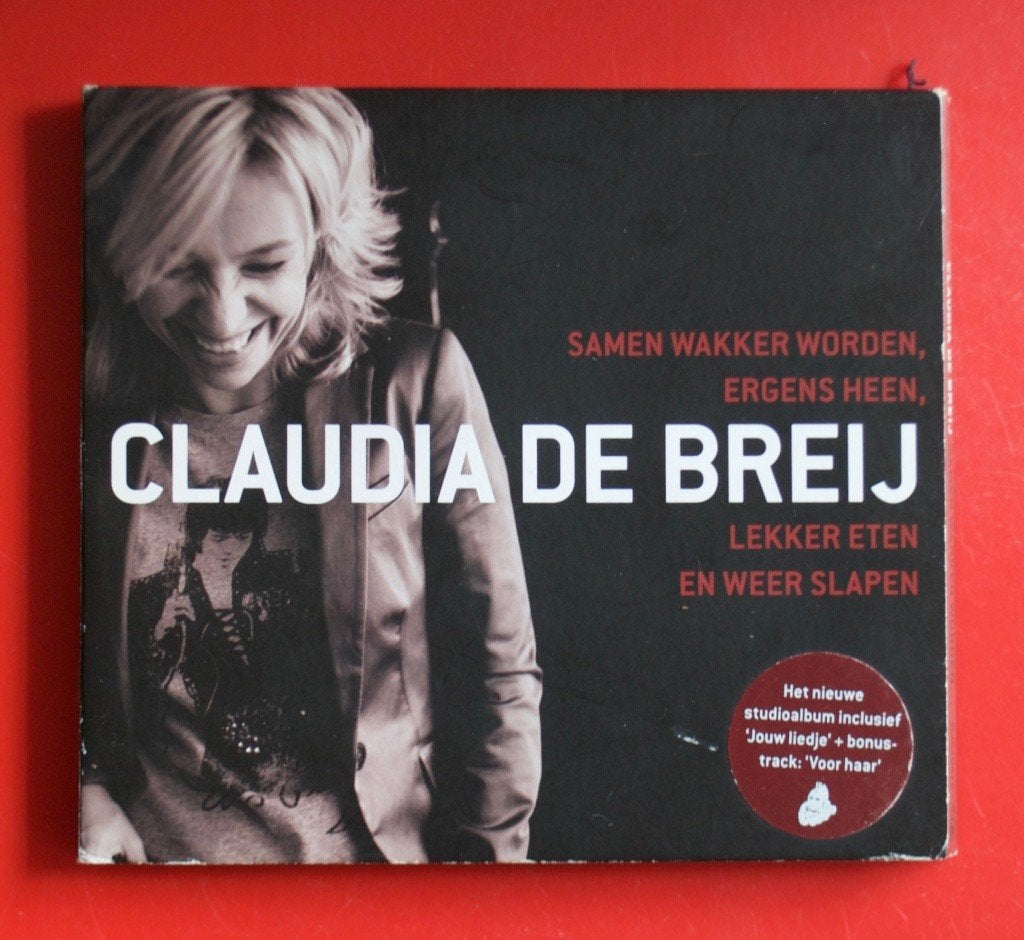 cd Claudia de Breij Samen wakker worden, ergens heen, lekker, Ophalen of Verzenden, Gebruikt, Overige genres, Album