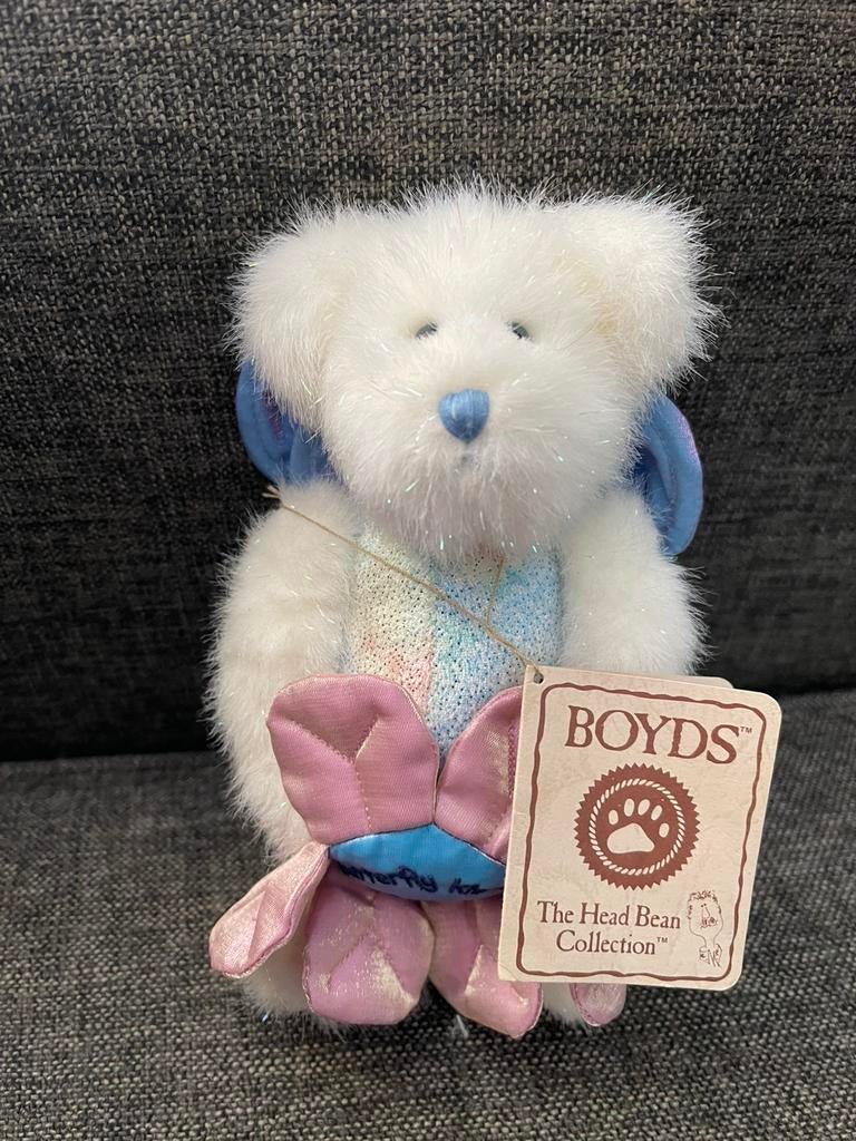 Boyds bear knuffelbeer ‘grammy kisses’, Verzamelen, Beren en Cherished Teddies, Zo goed als nieuw, Stoffen beer, Overige merken
