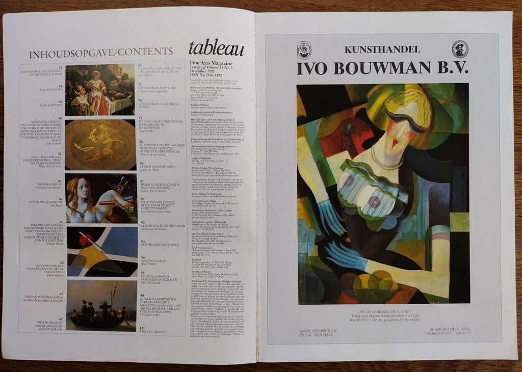 Tableau Magazine - 3 uitgaves over kunst en antiek, Ophalen of Verzenden, Gelezen, Overige typen