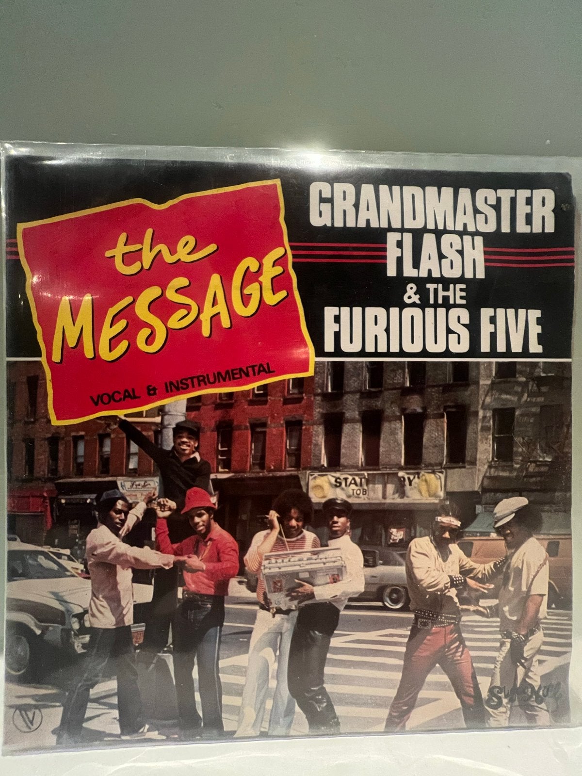 Grandmaster Flash & The Furious Five - The Message (Single), Cd's en Dvd's, Ophalen of Verzenden, Gebruikt, 7 inch, Hiphop en Rap