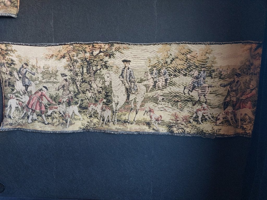 Wandkleden, middeleeuwse taferelen, Ophalen of Verzenden, Zo goed als nieuw