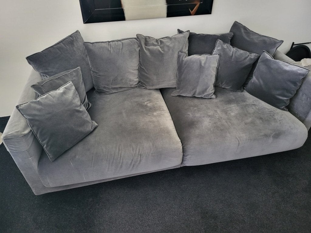 Velvet bank IKEA 3-zits Stockholm, Huis en Inrichting, Ophalen, Stockholm IKEA, Gebruikt, Driepersoons