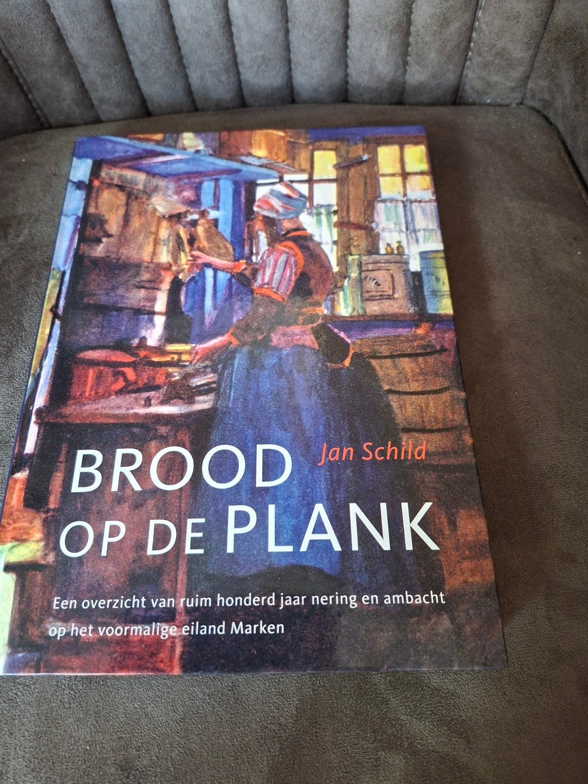Brood op de Plank - Jan Schild (Geschiedenis Marken), Ophalen of Verzenden, 20e eeuw of later, Zo goed als nieuw, Jan Schild