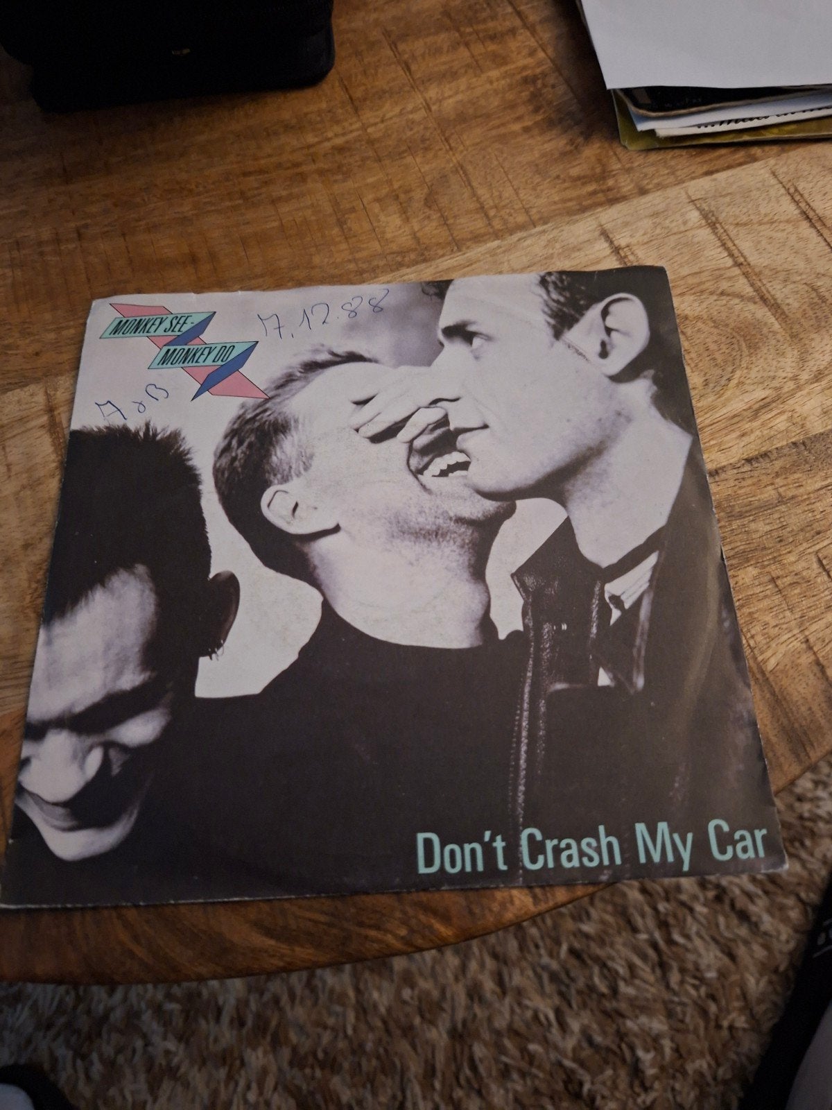 monkey see monkey do  / don't crash my car, Ophalen of Verzenden, Zo goed als nieuw, Overige formaten, Poprock