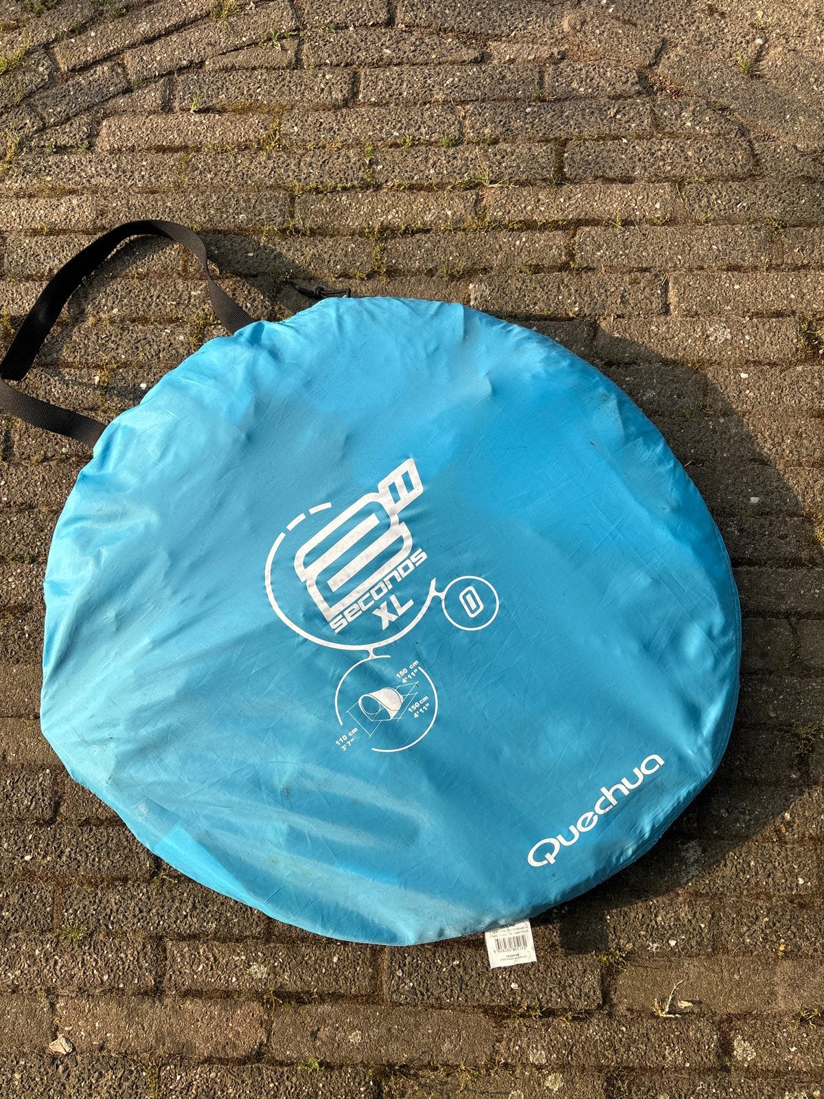 Decathlon Quechua 2 Seconds XL strandtent zonnescherm, Ophalen of Verzenden, Gebruikt, Tot en met 2