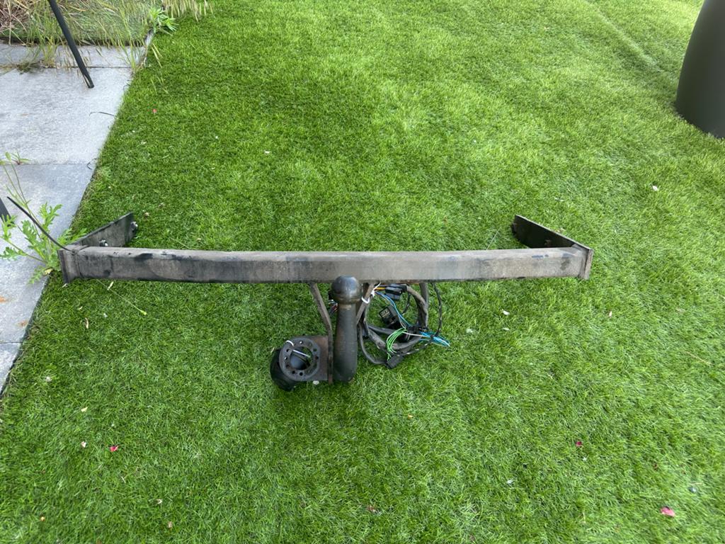 Trekhaak met kabelboom, Ophalen, Gebruikt