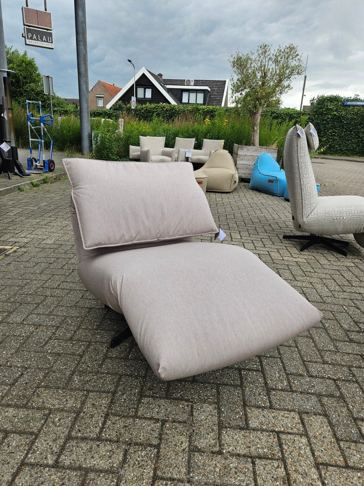 Tuinstoel relaxfauteuil outdoor chill-line, Verzenden, Nieuw