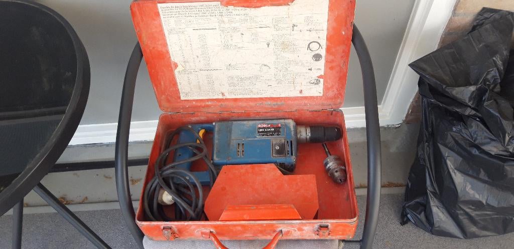 Elektrische boorhamer Bosh, Ophalen, Boor- en/of Breekhamer, Klopboormechanisme, Gebruikt