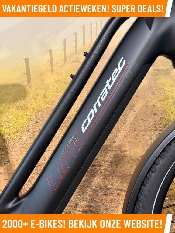 Corratec Life CX6 Classic met Bosch CX midden motor ebike!!, Overige merken, Nieuw, Ophalen of Verzenden, Corratec