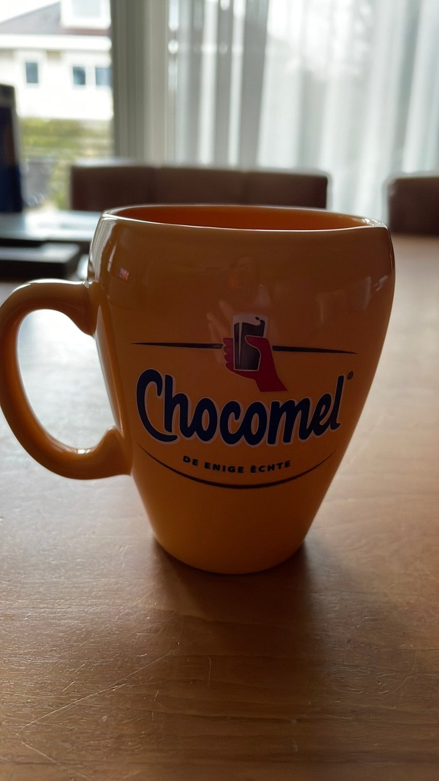 Chocomelk beker, Ophalen, Zo goed als nieuw