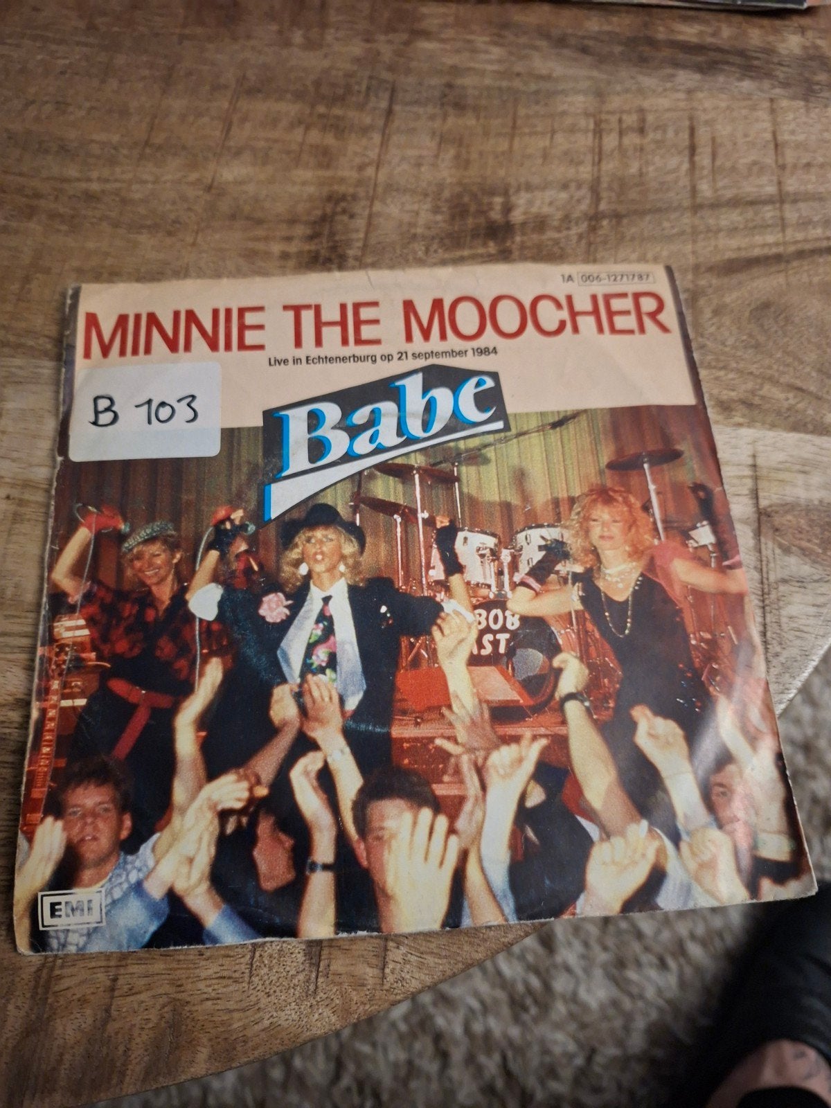 babe (live) / minnie the moocher, Ophalen of Verzenden, Zo goed als nieuw, Pop