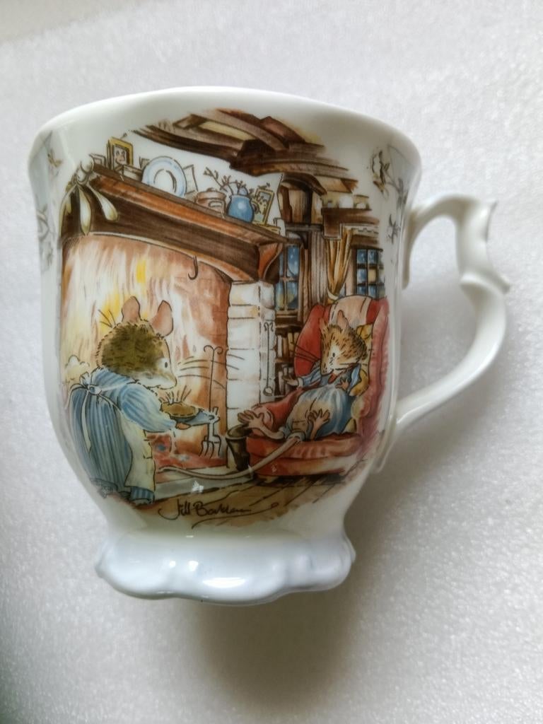 Brambly Hedge Royal Doulton mok winter, Antiek en Kunst, Ophalen of Verzenden