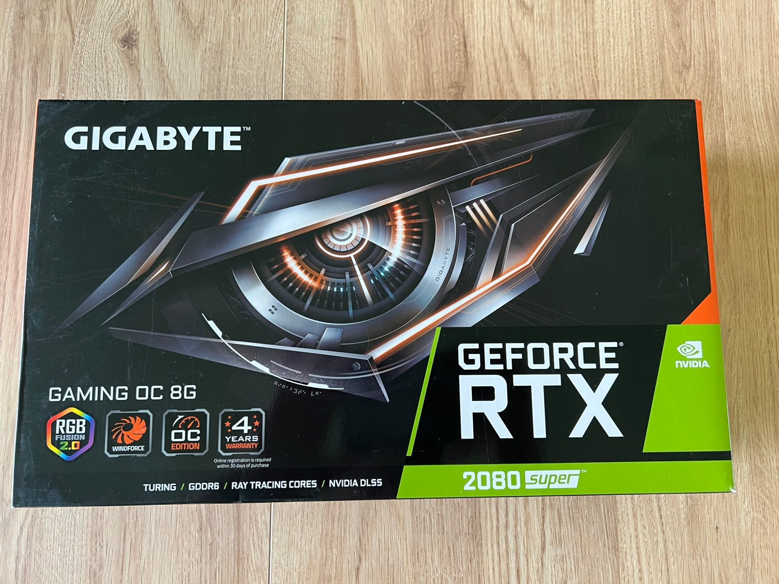 NVIDIA RTX 2080 Super, Computers en Software, Videokaarten, Ophalen, PCI-Express 3, GDDR6, Zo goed als nieuw