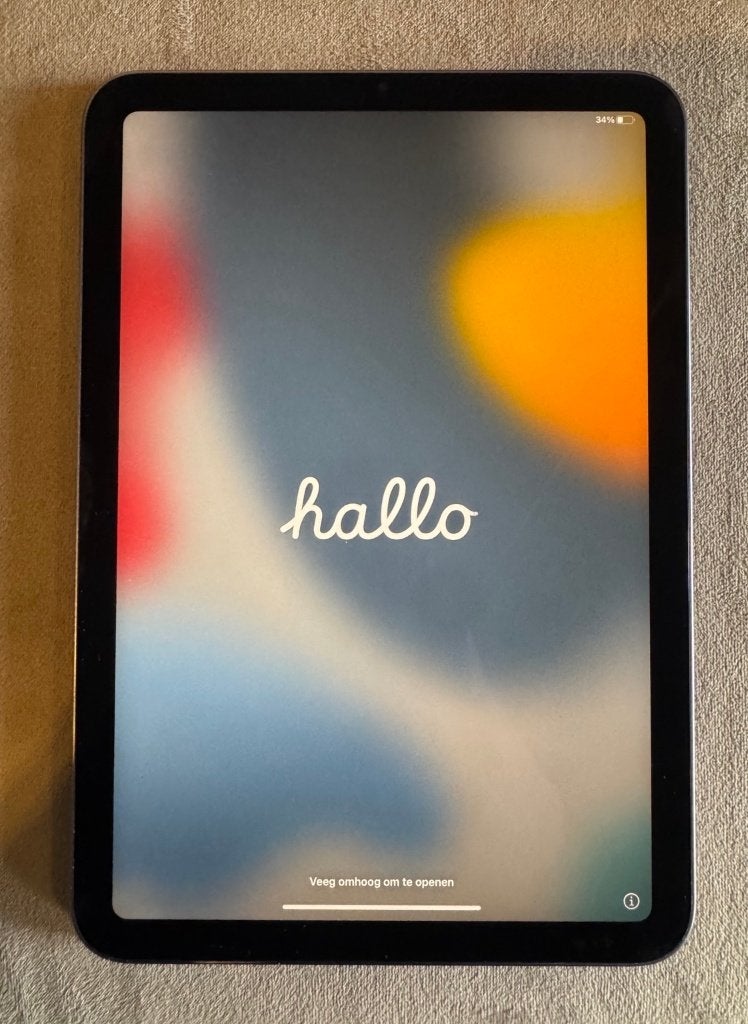 Apple iPad mini 6 (2021), 64GB Wi-Fi, Space Gray, Computers en Software, Apple iPads, Zo goed als nieuw, Apple iPad, Wi-Fi, 8 inch