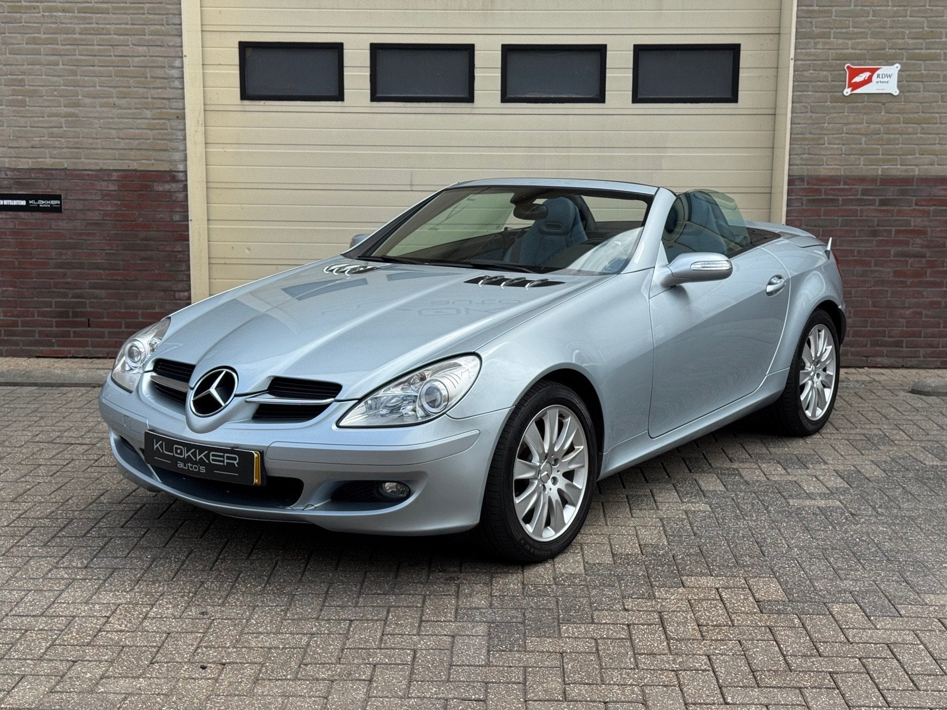 Mercedes-Benz SLK-klasse 200 K. Nek-/stoelverw.|Leder|Blueto, Achterwielaandrijving, Gebruikt, 4 cilinders, 1796 cc
