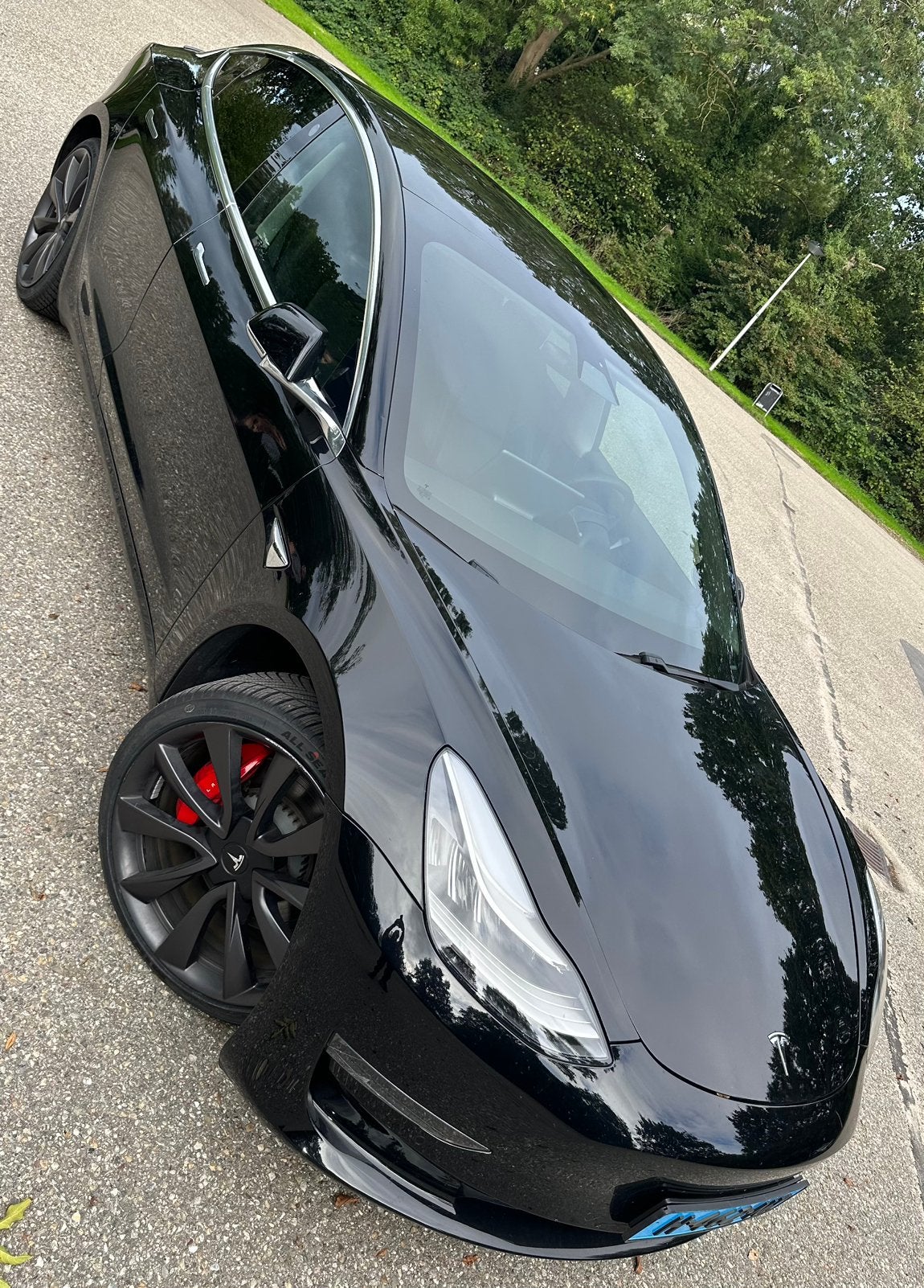 Tesla Model 3 Performance 530 PK – 2020  – 94,2 % .€37.900, Automaat, 1831 kg, Zwart, Origineel Nederlands