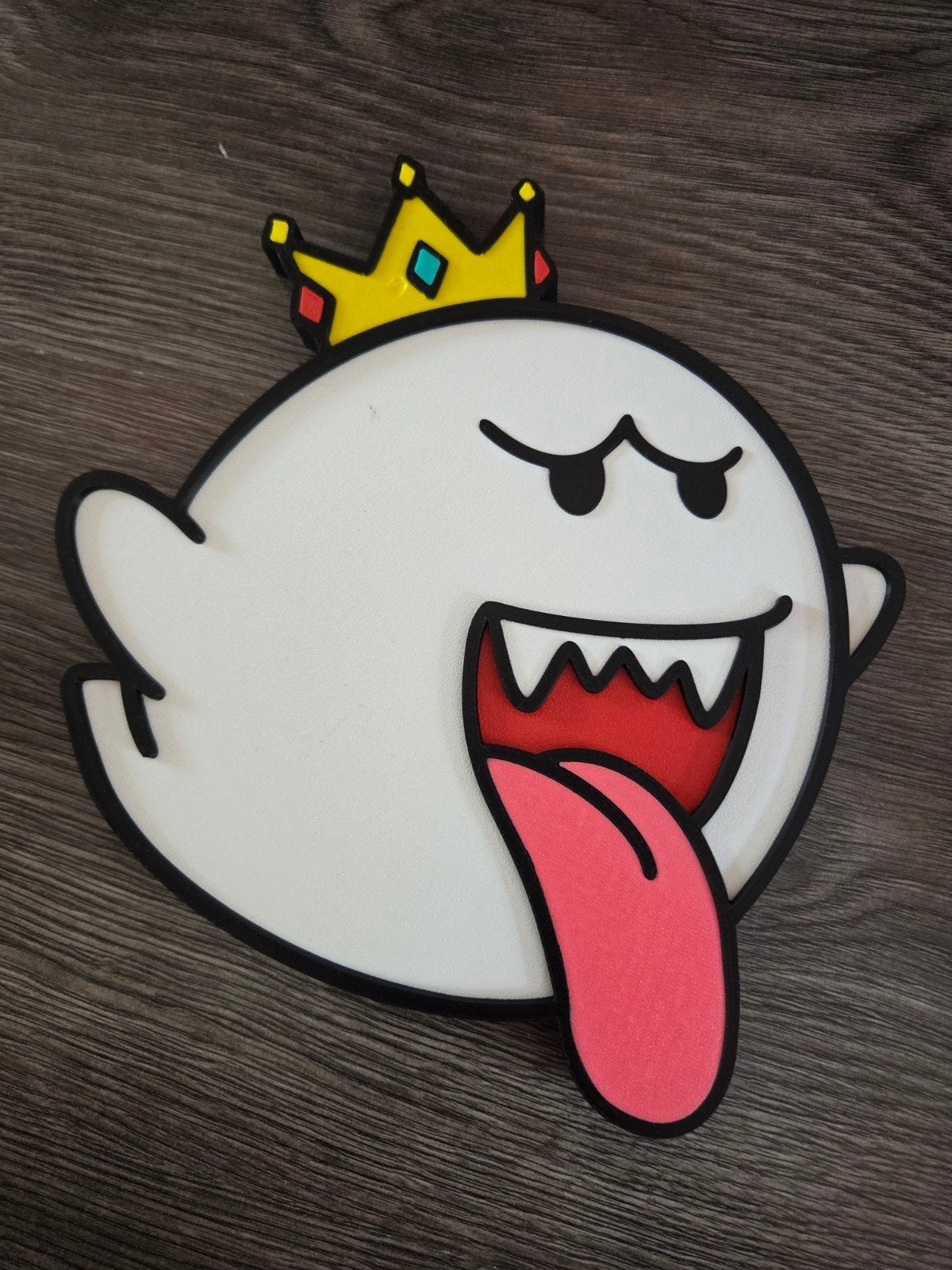 King Boo wanddecoratie voor Super Mario fans, Ophalen of Verzenden, Nieuw