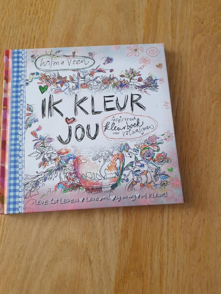 Kleurboek "Ik kleur jou" van WIlma Veen, Ophalen of Verzenden, Nieuw, Overige typen