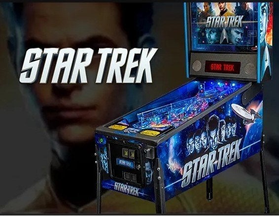 STERN STAR TREK Flipperkast 2013, Verzamelen, Stern, Ophalen of Verzenden, Zo goed als nieuw, Dot-matrix