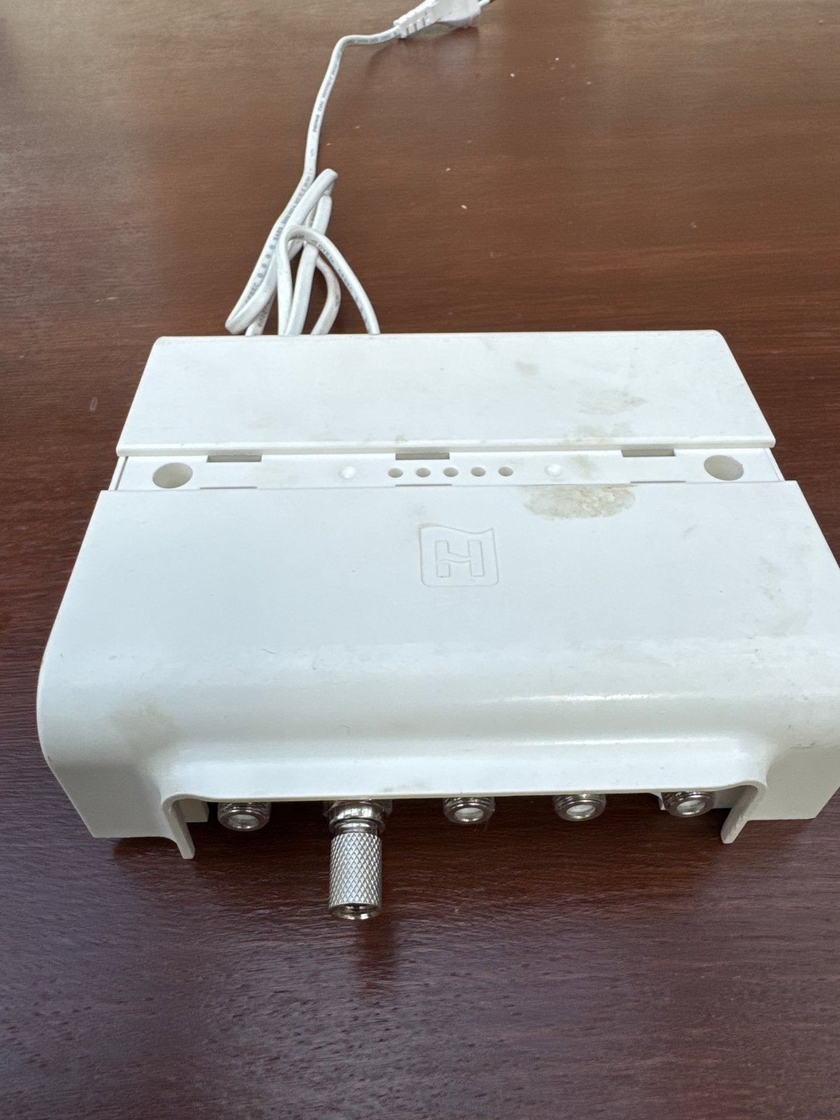Hirschmann HMV 41 CATV Versterker met Retourpaden, Ophalen of Verzenden, Gebruikt, Minder dan 2 meter, Tv-kabel