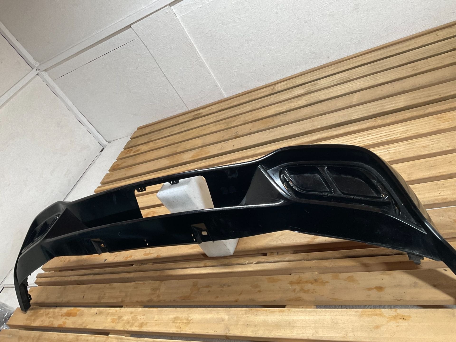 Achterbumper Diffuser Volkswagen Golf 8 VIII Rline R-Line VW, Auto-onderdelen, Gebruikt, Volkswagen, Volkswagen AG, Bumper