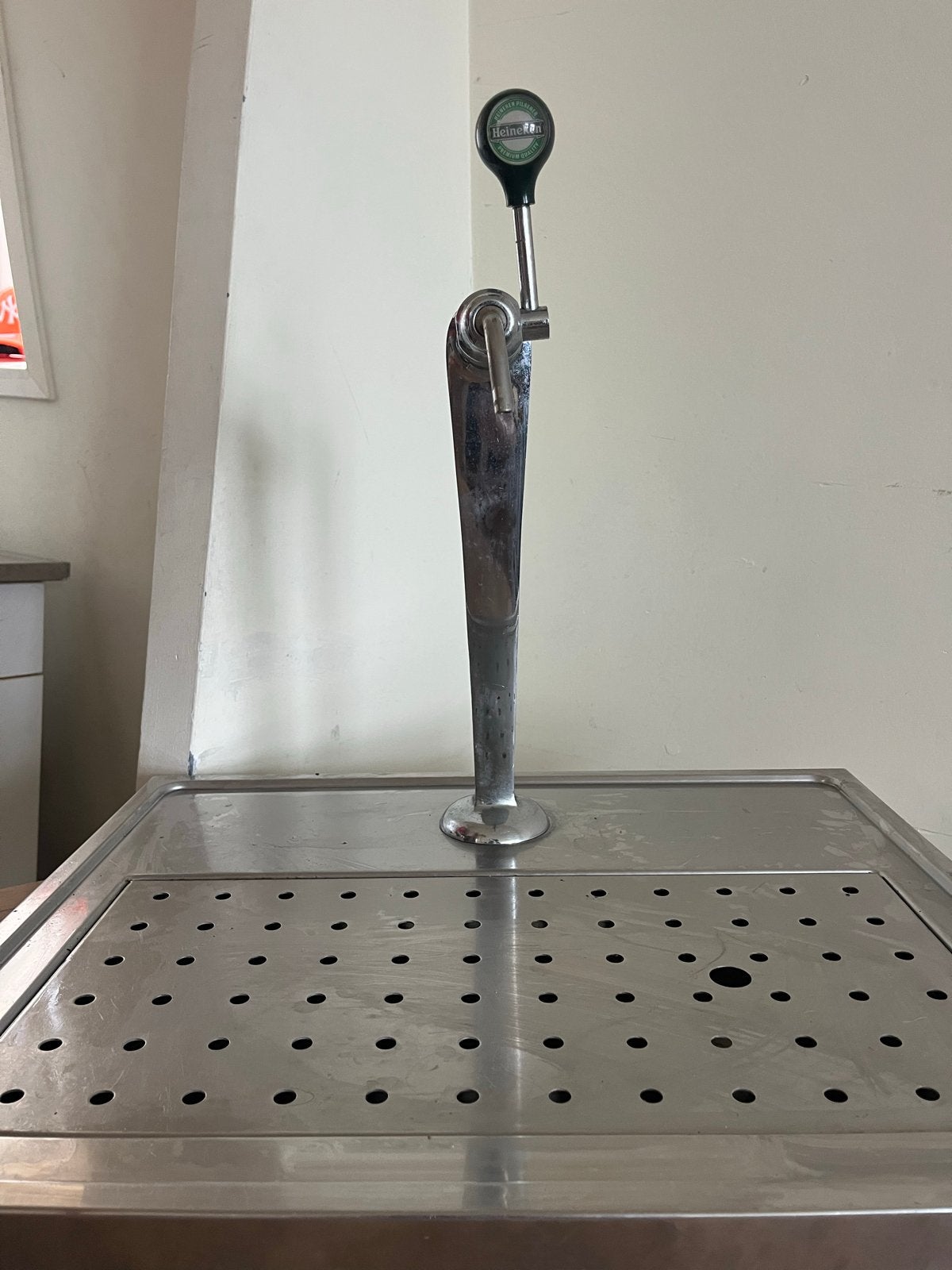 Heineken Tapinstallatie met CO2-fles en toebehoren, Ophalen, Gebruikt