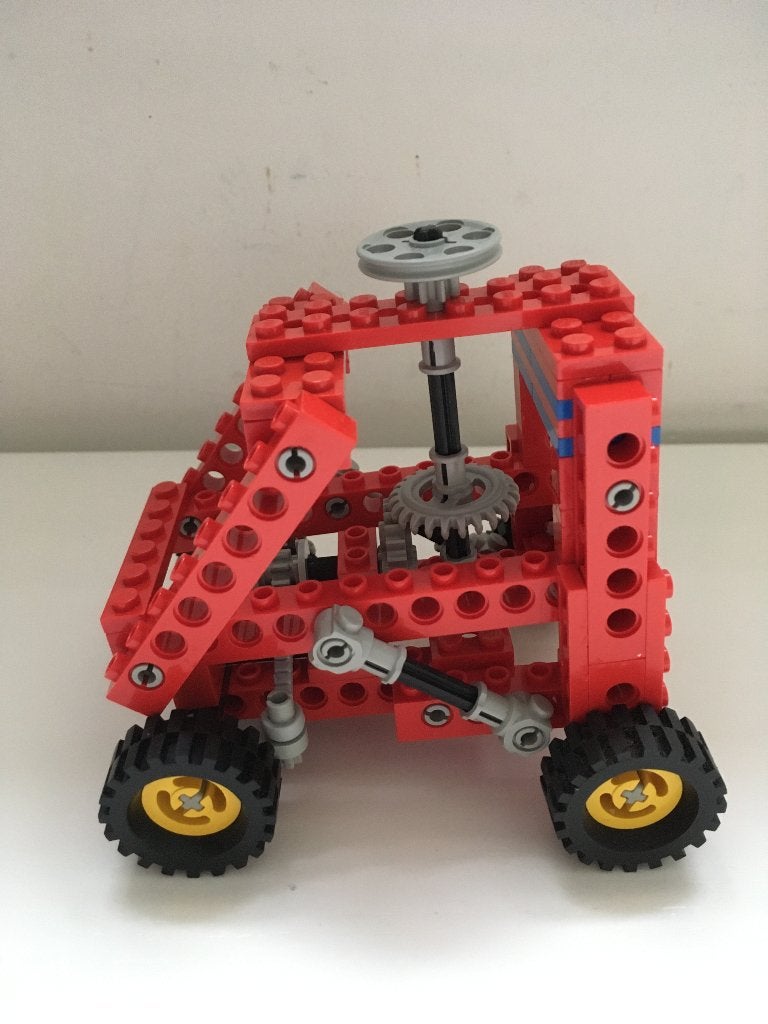 Lego Technic 8024 voertuig (universele set), Gebruikt, Lego, Inclusief instructies, Ophalen of Verzenden