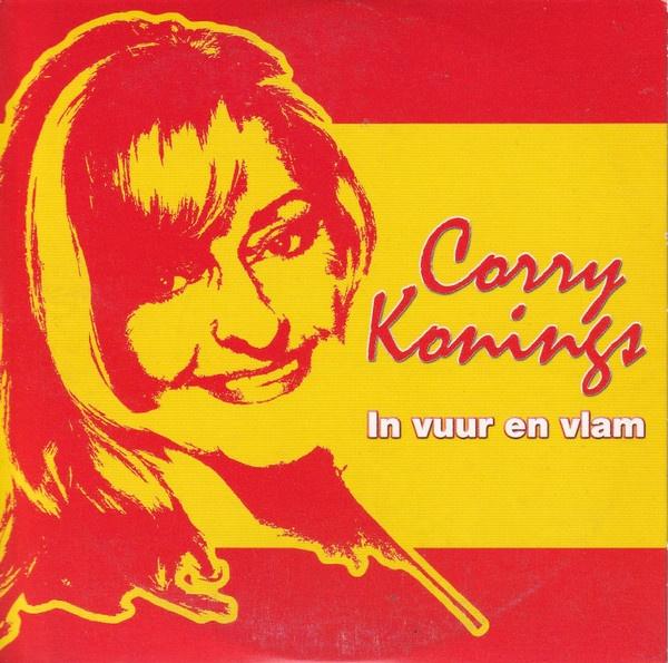 CORRY KONINGS CD SINGLE IN VUUR EN VLAM, Ophalen of Verzenden, Zo goed als nieuw, Pop