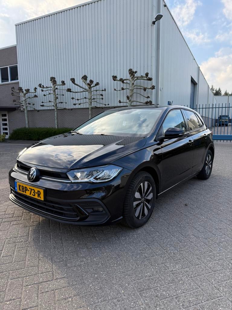 Volkswagen Polo 1.0 TSI 116pk 7DSG 2025 Zwart bouwjaar 08/25, Parkeerassistent, Zwart, Particulier, 999 cc