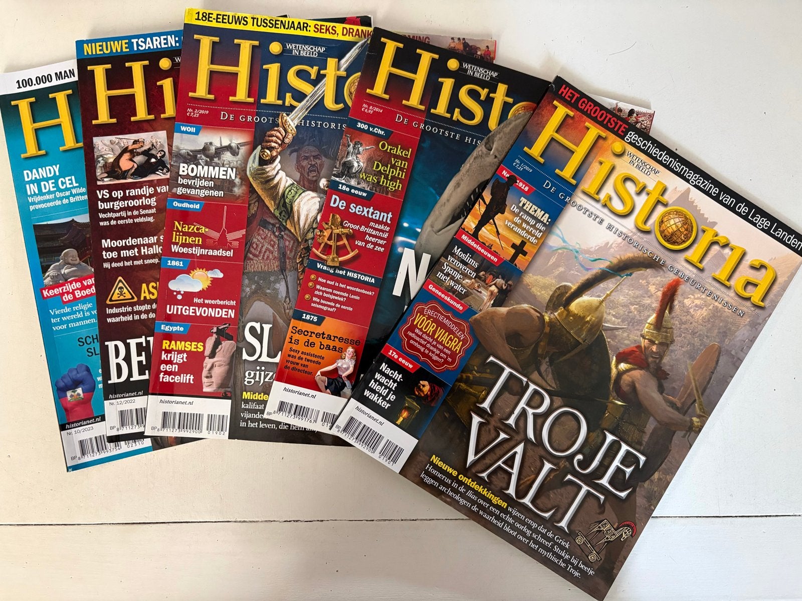 34 Historia magazines - In goede staat, Ophalen, Gelezen, Overige typen