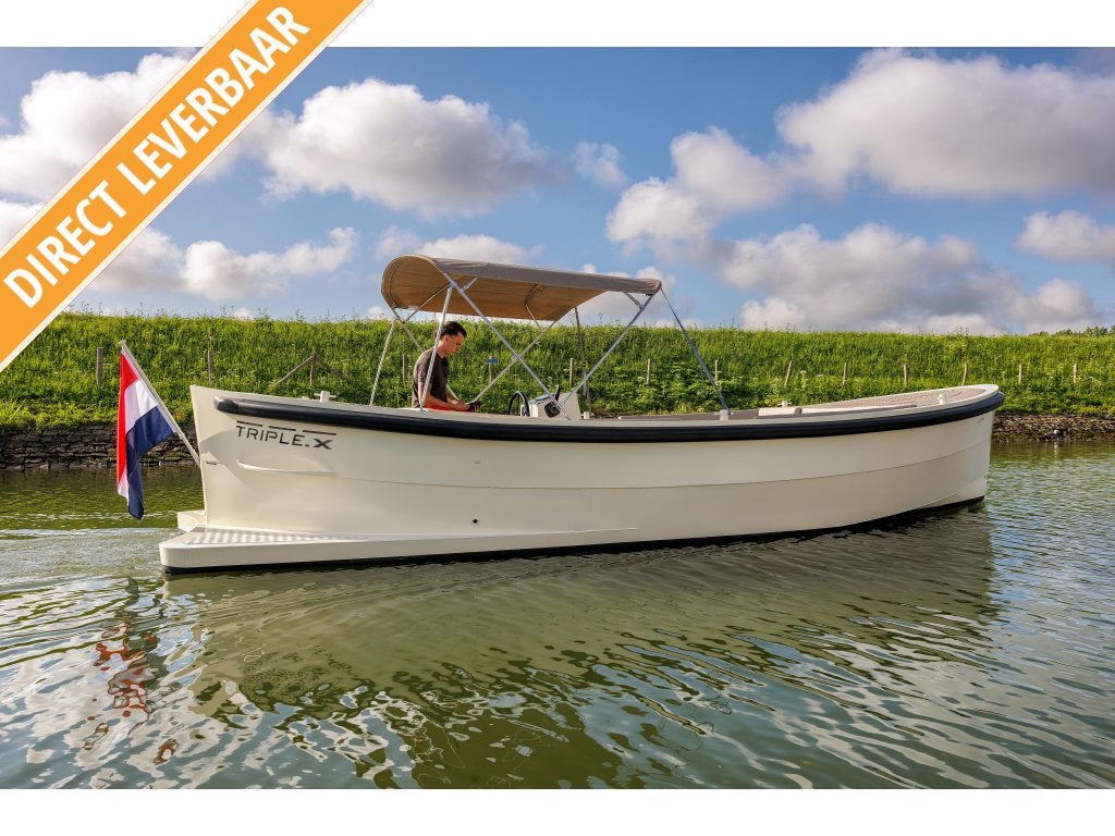 Triple X 800 Suzuki DF140 inclusief winterstalling, Watersport en Boten, Sloepen, Overige typen, Elektrische start, 8 m, 3 m