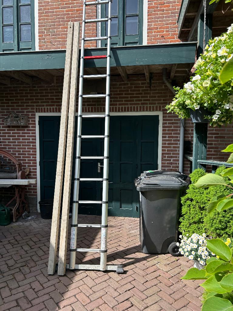 metselprofielen, Doe-het-zelf en Verbouw, Gebruikt, Balk, Overige houtsoorten, Ophalen