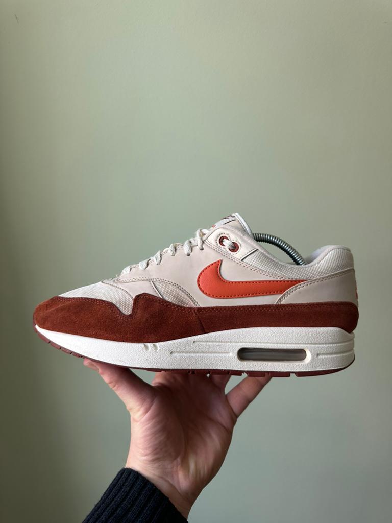 Nike Air Max 1 Mars Stone / 45, Overige kleuren, Ophalen of Verzenden, Sneakers of Gympen, Zo goed als nieuw