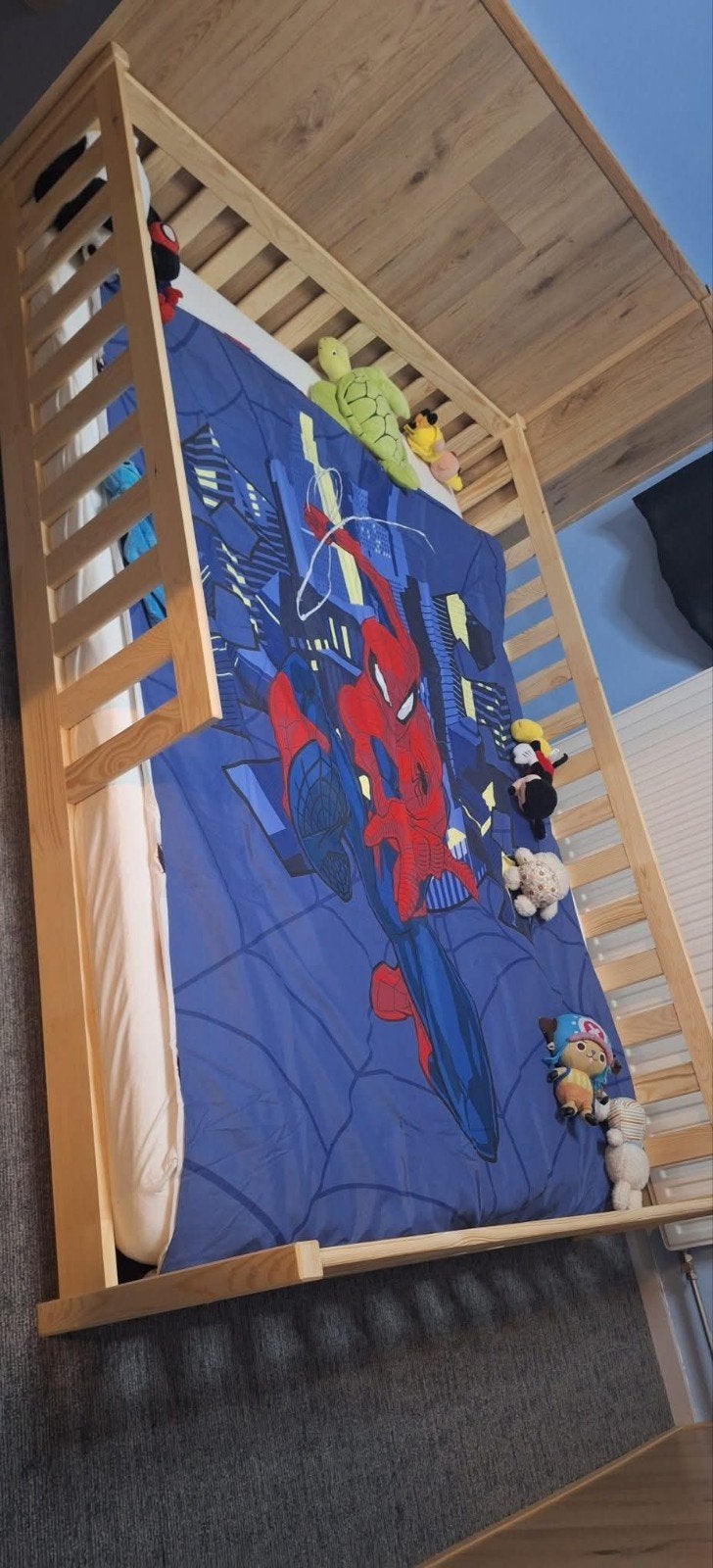 Houten grondbed zonder matras, Ophalen, Overige typen, Minder dan 160 cm, 140 cm
