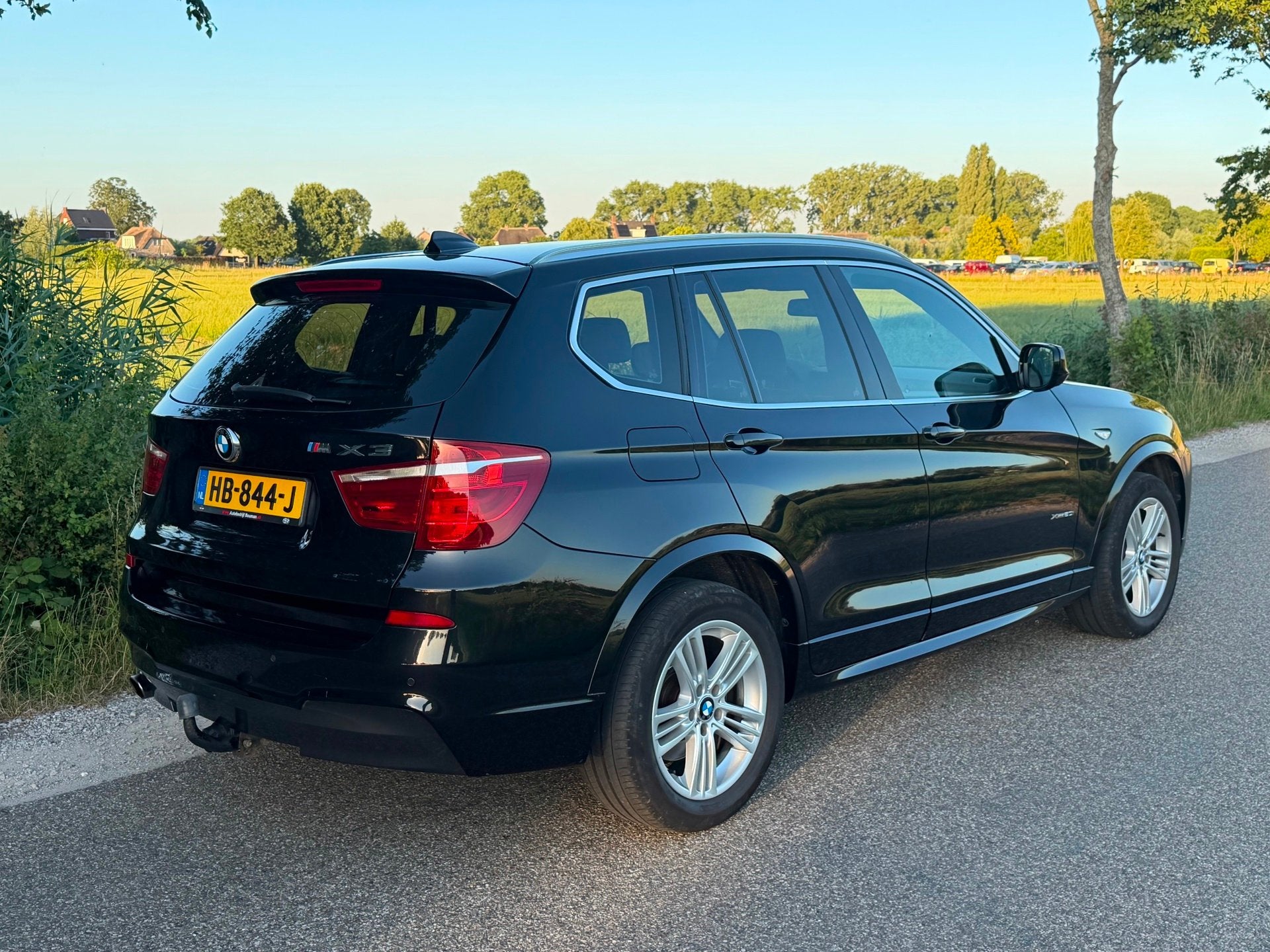 BMW X3 XDrive20i High Executive Panodak M Sport Leder Xenon, Auto's, BMW, Euro 5, Gebruikt, Zwart, 4 cilinders