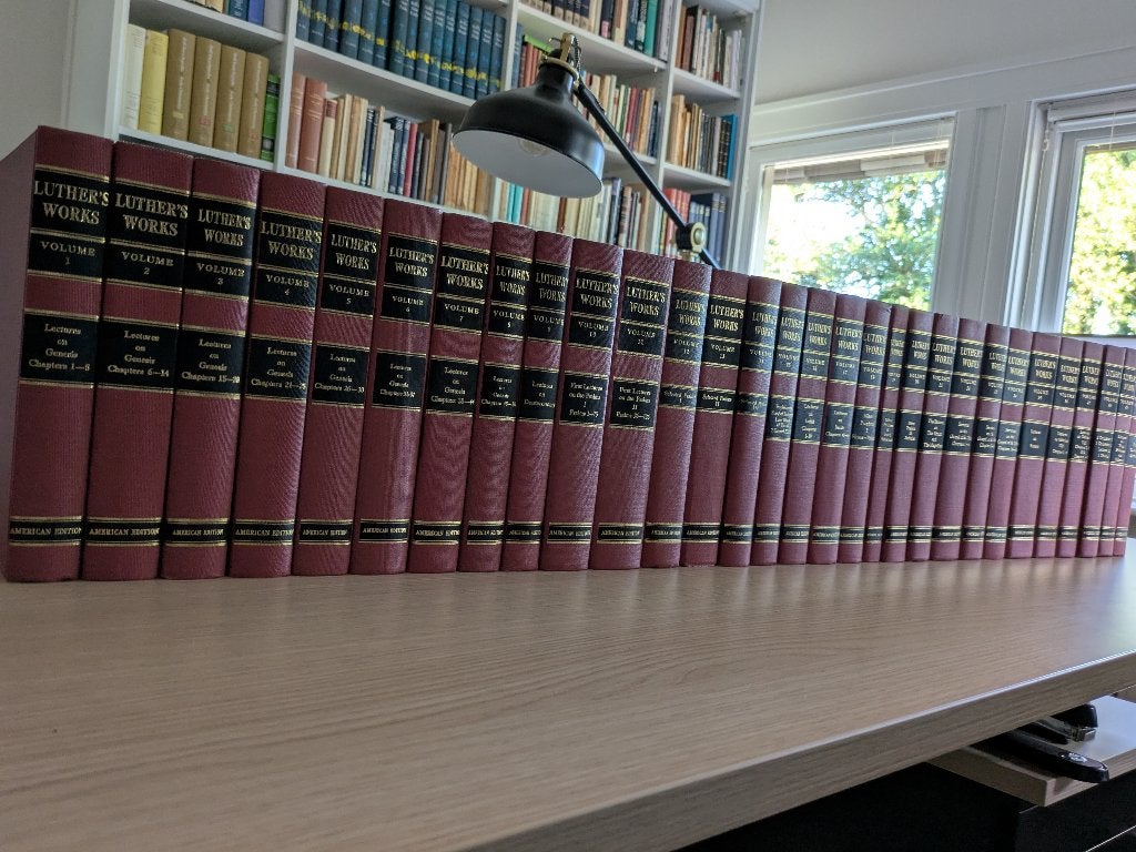 Gewijzigd: Luther 's Works - American Edition - 55 dl. compl, Gelezen, Christendom | Protestants, Ophalen of Verzenden, Maarten Luther