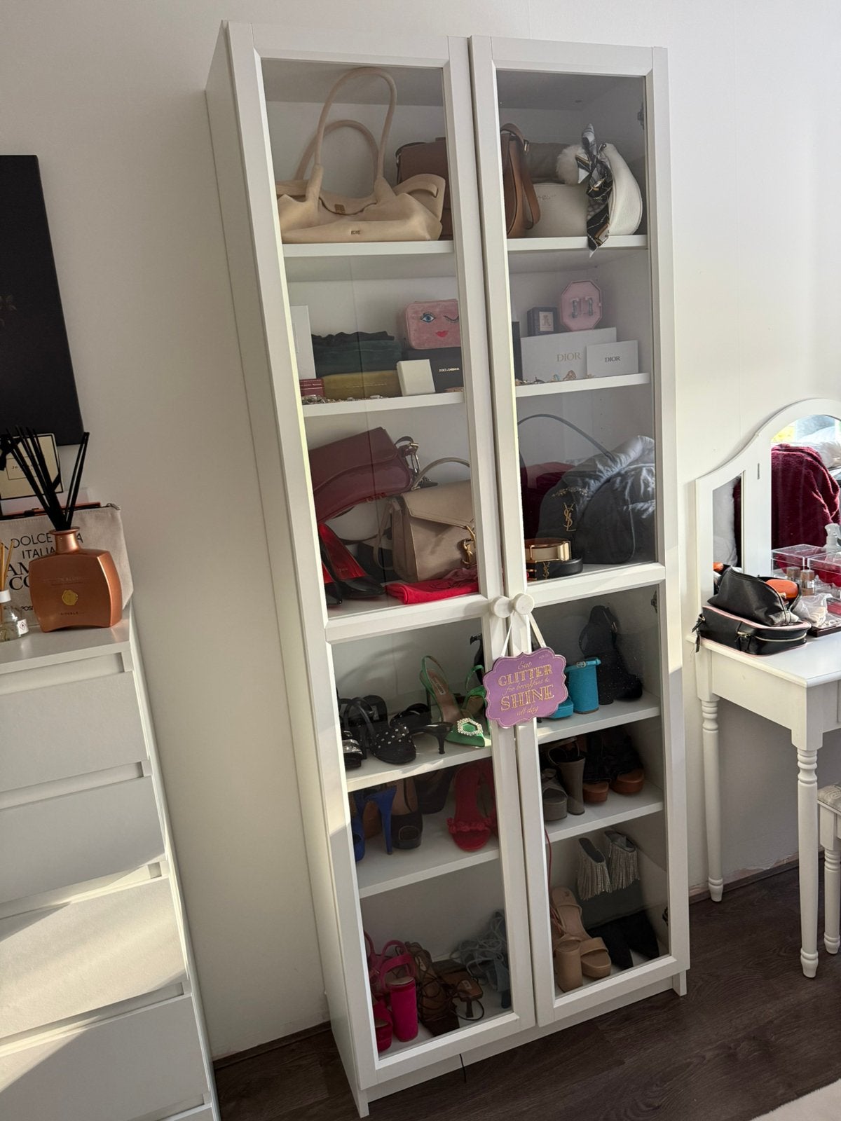 Ikea kast witte, Huis en Inrichting, Kasten | Vitrinekasten, Ophalen, 50 tot 100 cm, Zo goed als nieuw, Minder dan 100 cm
