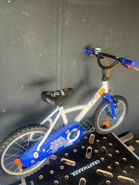 kinderfiets, Ophalen, Gebruikt, Velgrem, Minder dan 16 inch