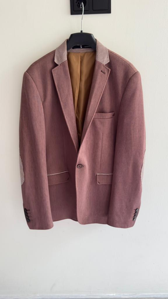 Mooi blazer Clasmaen maat 52, Ophalen of Verzenden, Zo goed als nieuw, Maat 52/54 (L), Bruin