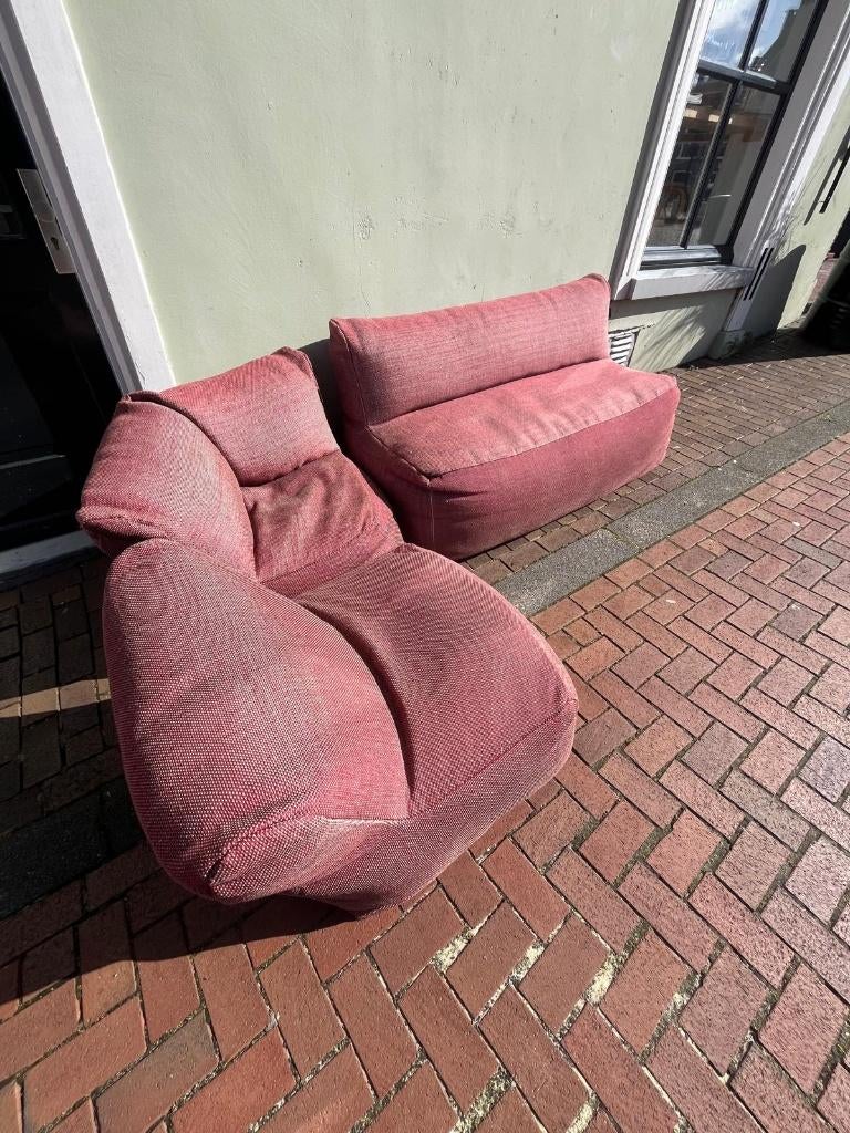 Tuin lounge - Roolf living Dotty Love seat, Tuin en Terras, Tuinsets en Loungesets, Zo goed als nieuw, Loungeset, Teakhout, 4 zitplaatsen