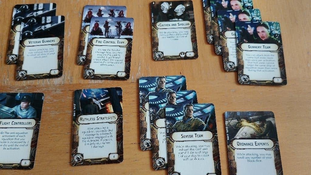 star wars armada kaartjes, Ophalen of Verzenden, Zo goed als nieuw, Overige soorten, Toebehoren