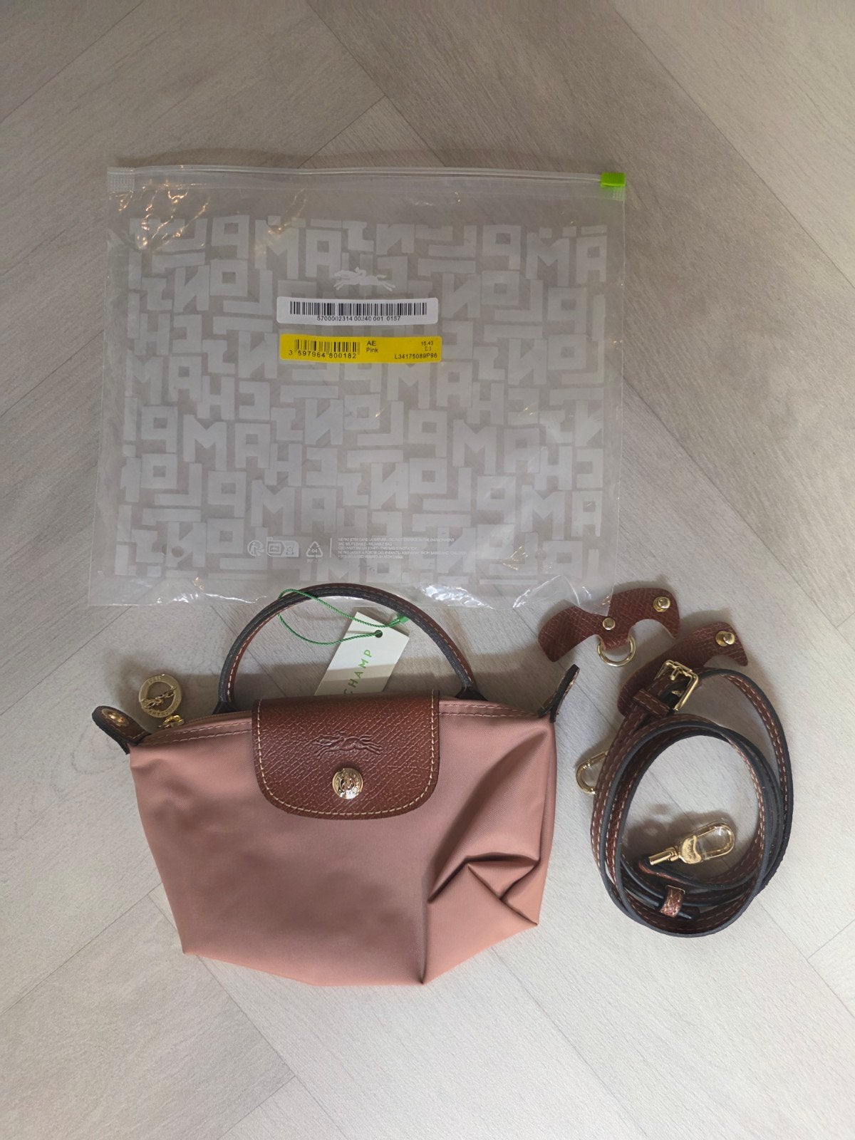 Longchamp le pliage mini, Ophalen of Verzenden, Nieuw, Handtas