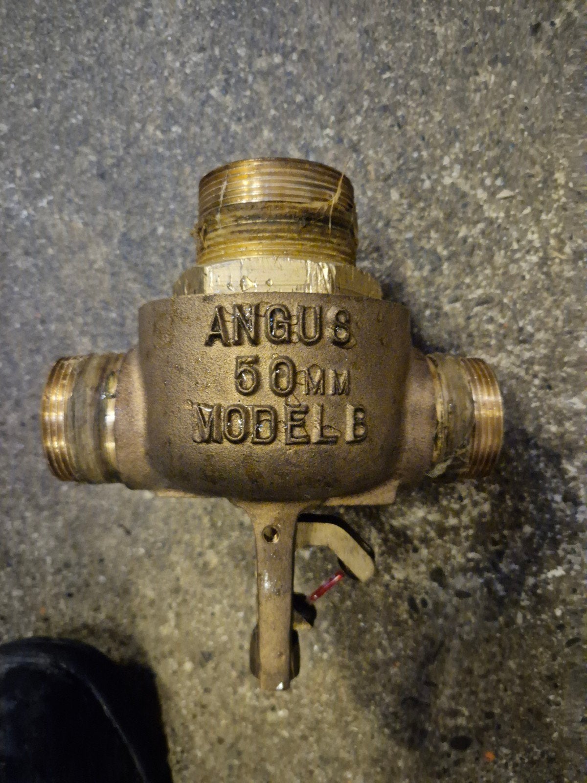 Angus Fire. In-line afsluiter 50mm​ Model B.  6 stuks, Ophalen of Verzenden