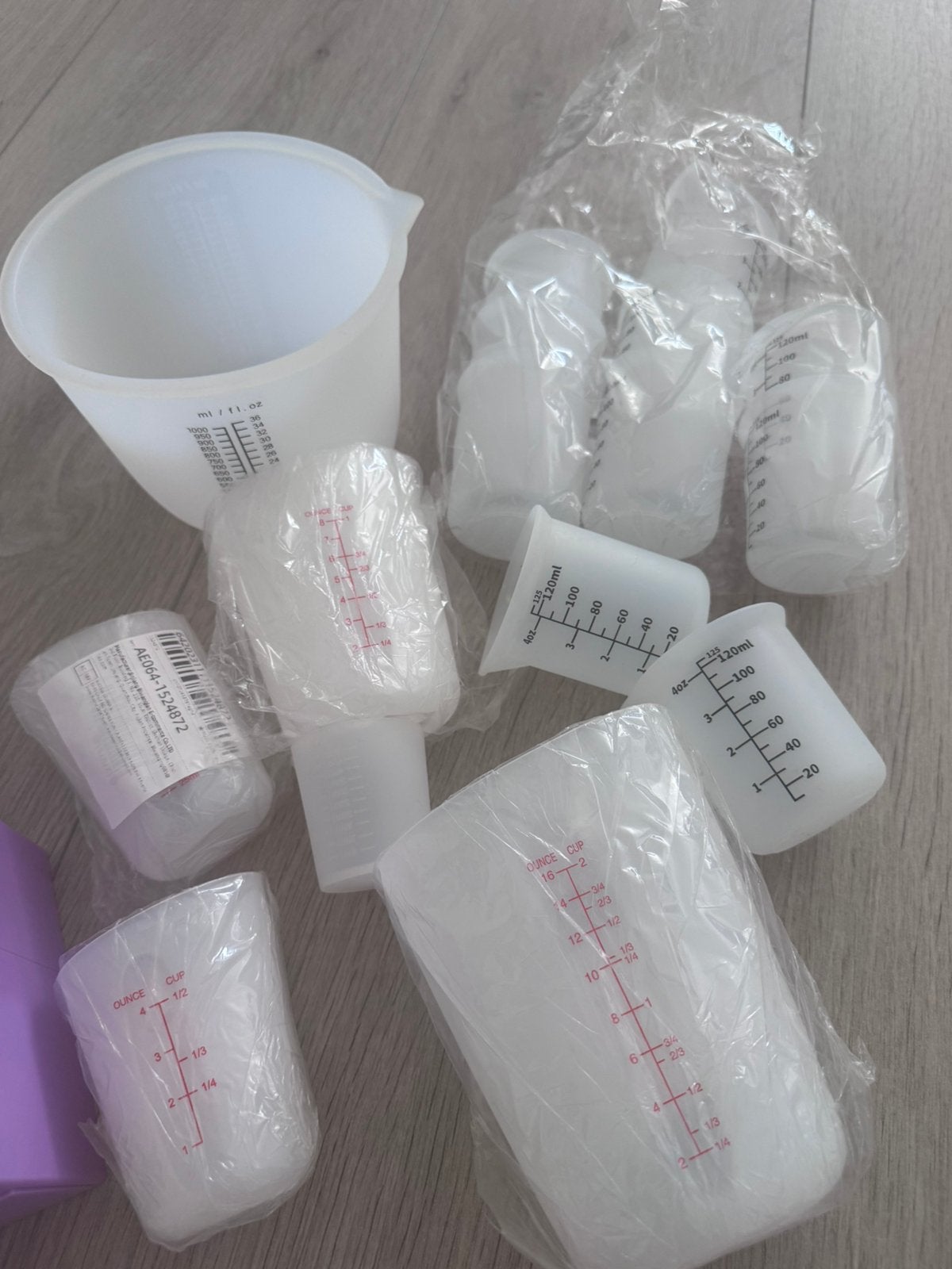 Epoxy/Resin Mengbekers & Maatbekers Set, Ophalen of Verzenden, Nieuw