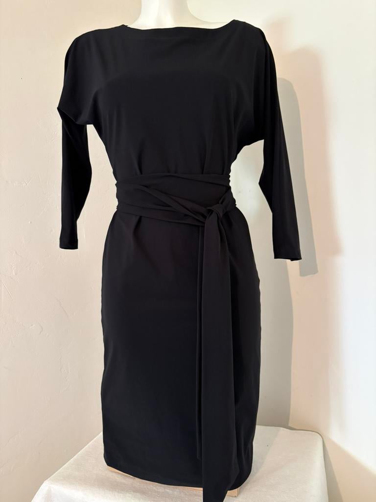 La Dress by Simone jurk mt XXS, Verzenden, Zwart, Nieuw, Knielengte