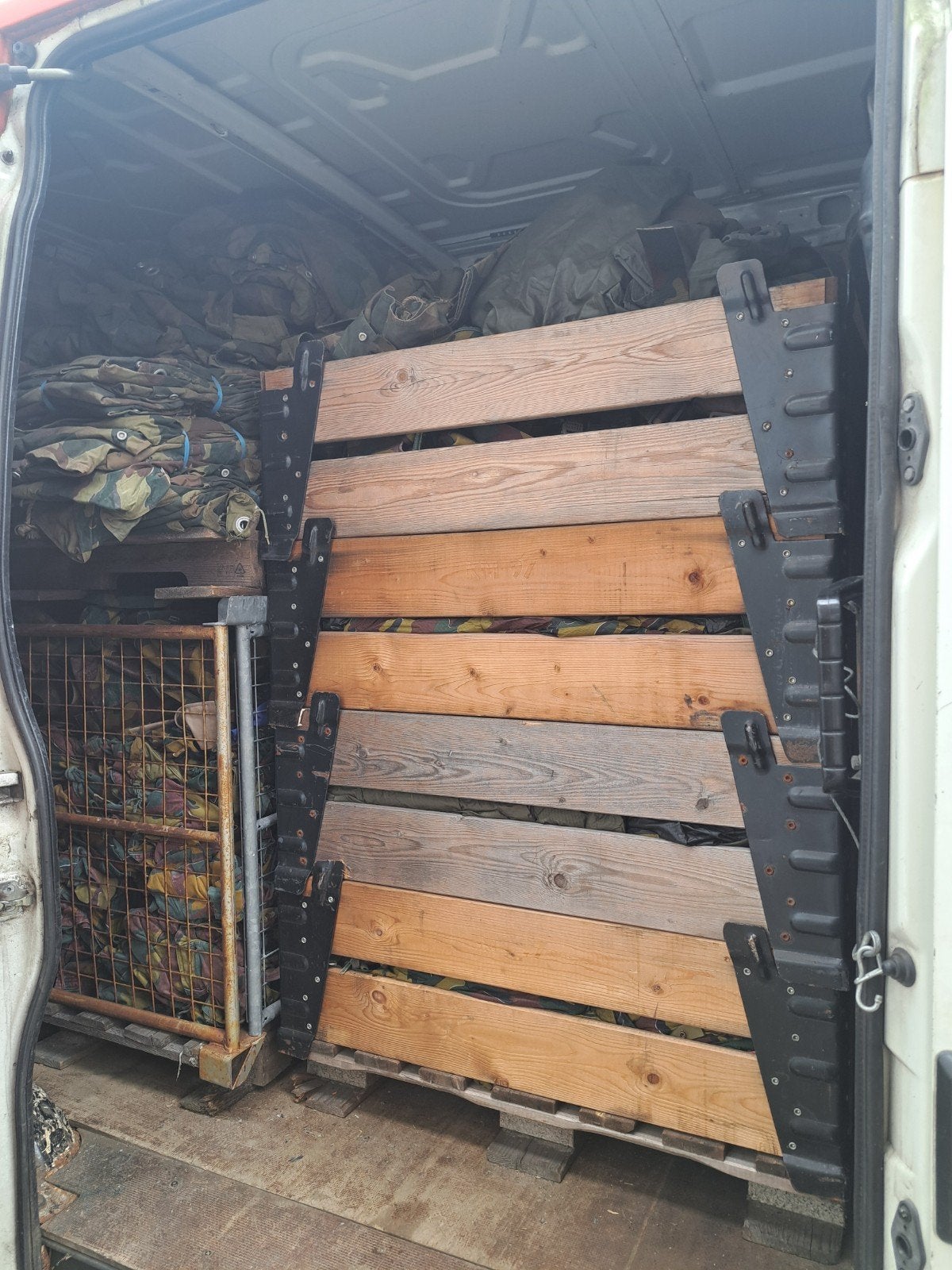 3 Pallets ABL Kleding, Uitrusting & Tenten (Diverse Soorten), Ophalen, Landmacht, Overige gebieden