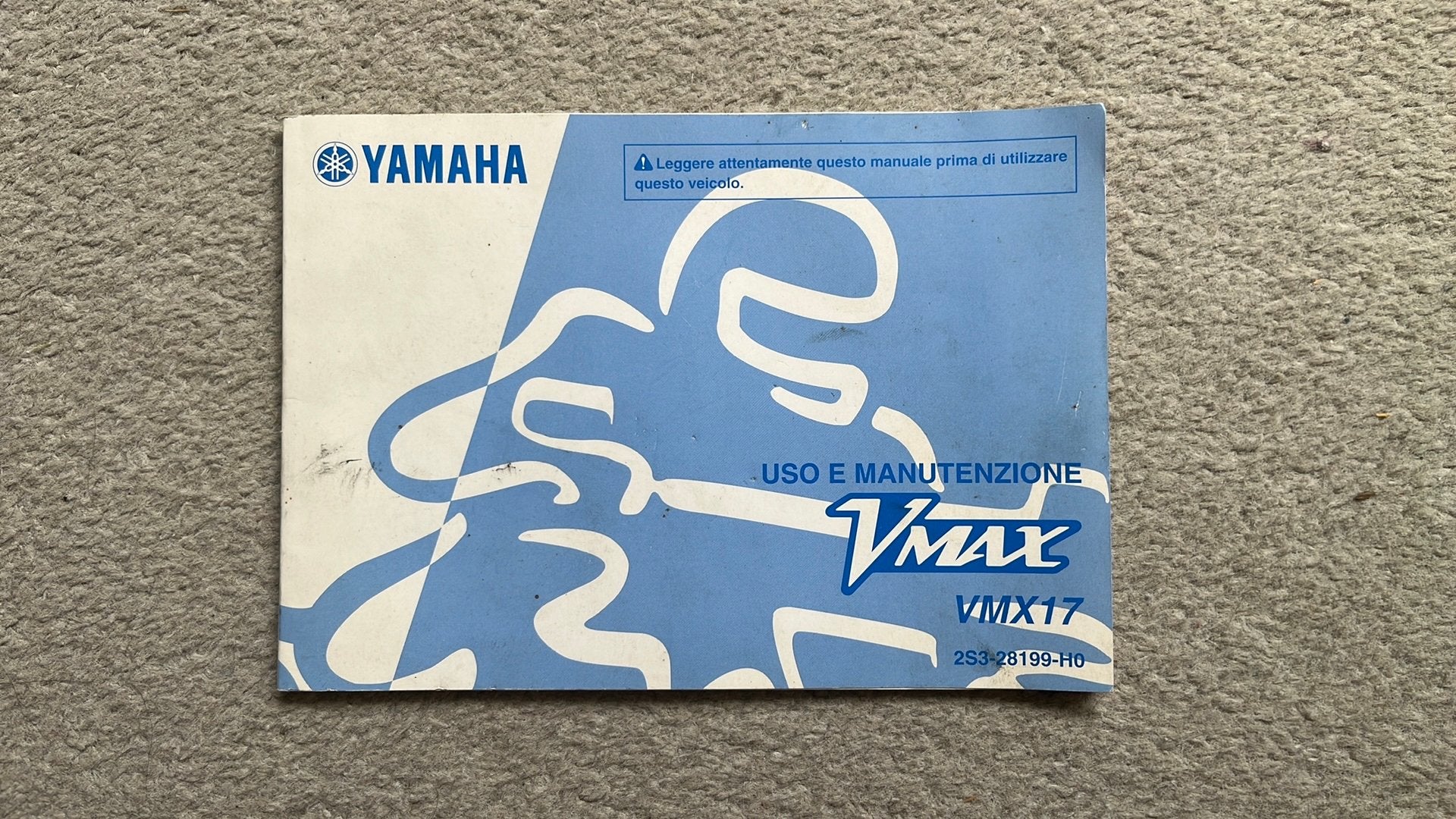 Yamaha Vmax VMX17 handleiding instructieboekje VMX 17, Ophalen of Verzenden, Yamaha