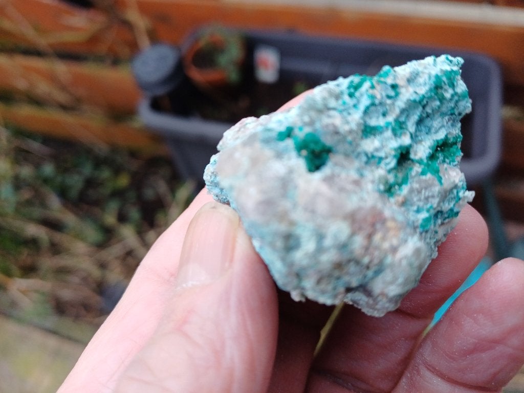 RB501 Dioptaas Kaokoveld Namibië. Afmetingen: 45x35x40 mm, Ophalen of Verzenden, Mineraal