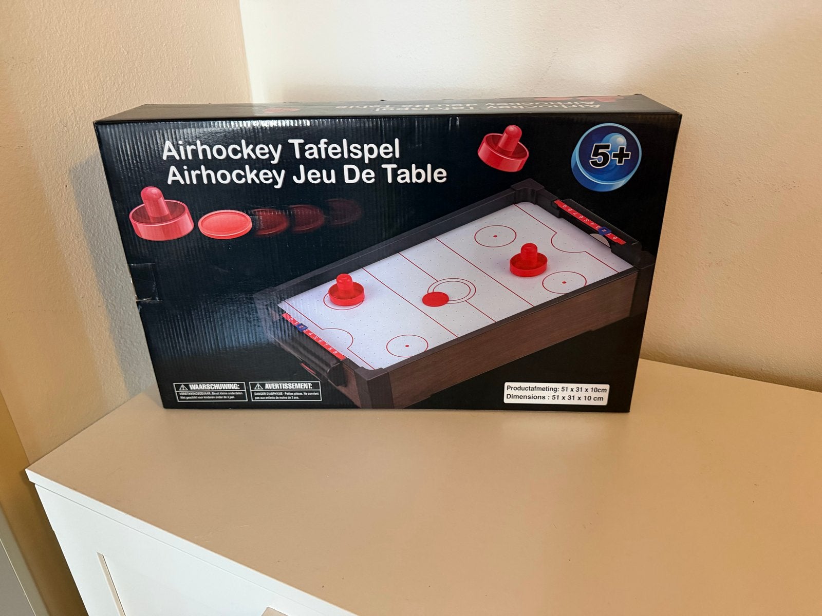 Airhockey Tafelspel - Nieuw in doos, Ophalen of Verzenden, Nieuw, Jongen of Meisje